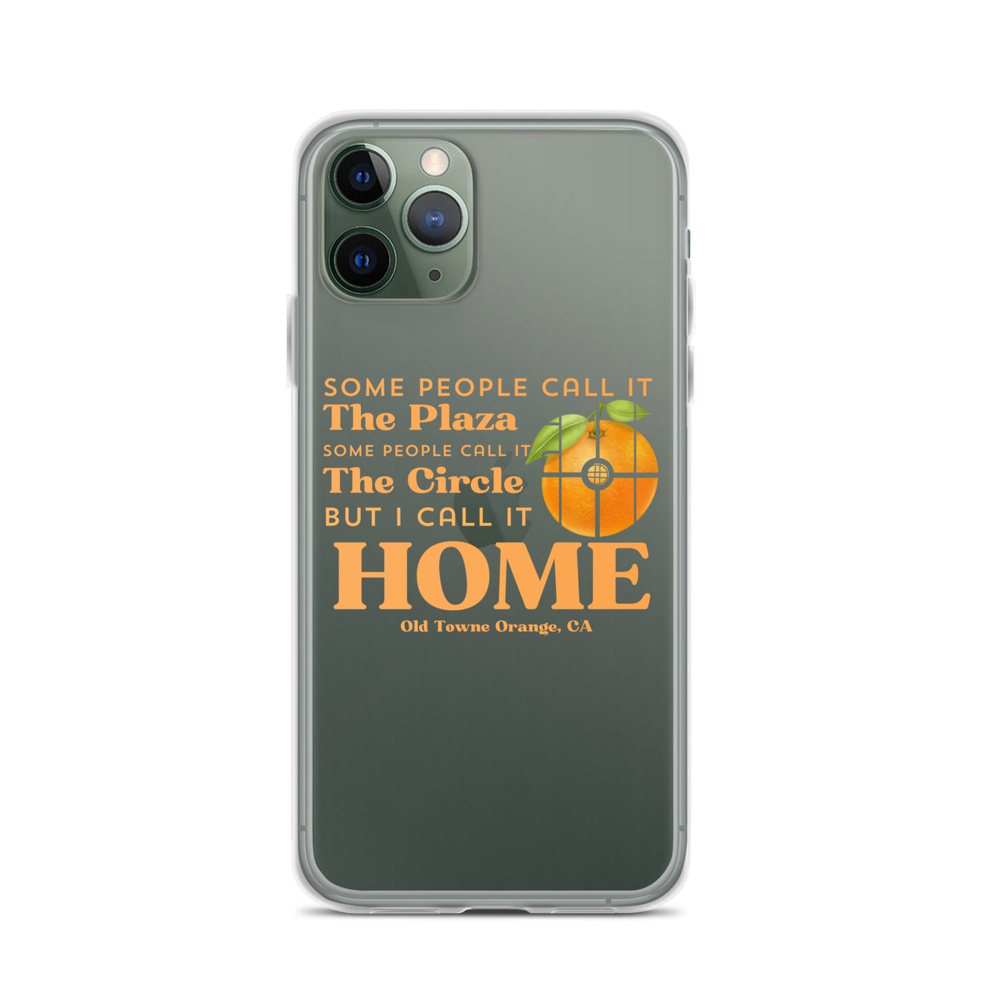 "I call it HOME" Clear Case for iPhone®