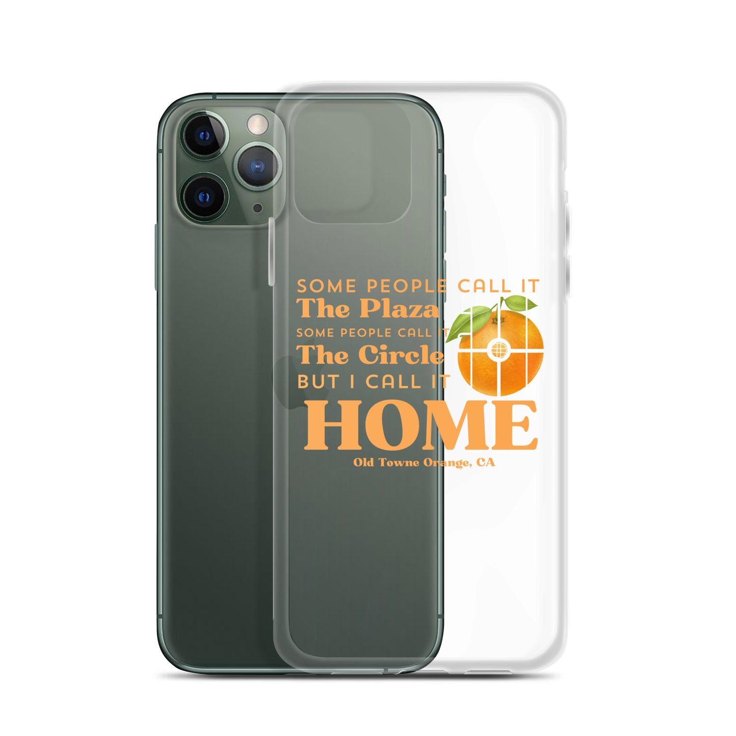 "I call it HOME" Clear Case for iPhone®