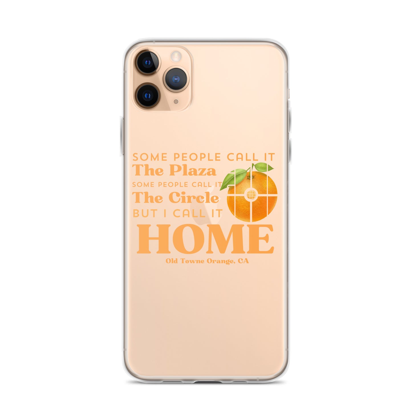 "I call it HOME" Clear Case for iPhone®