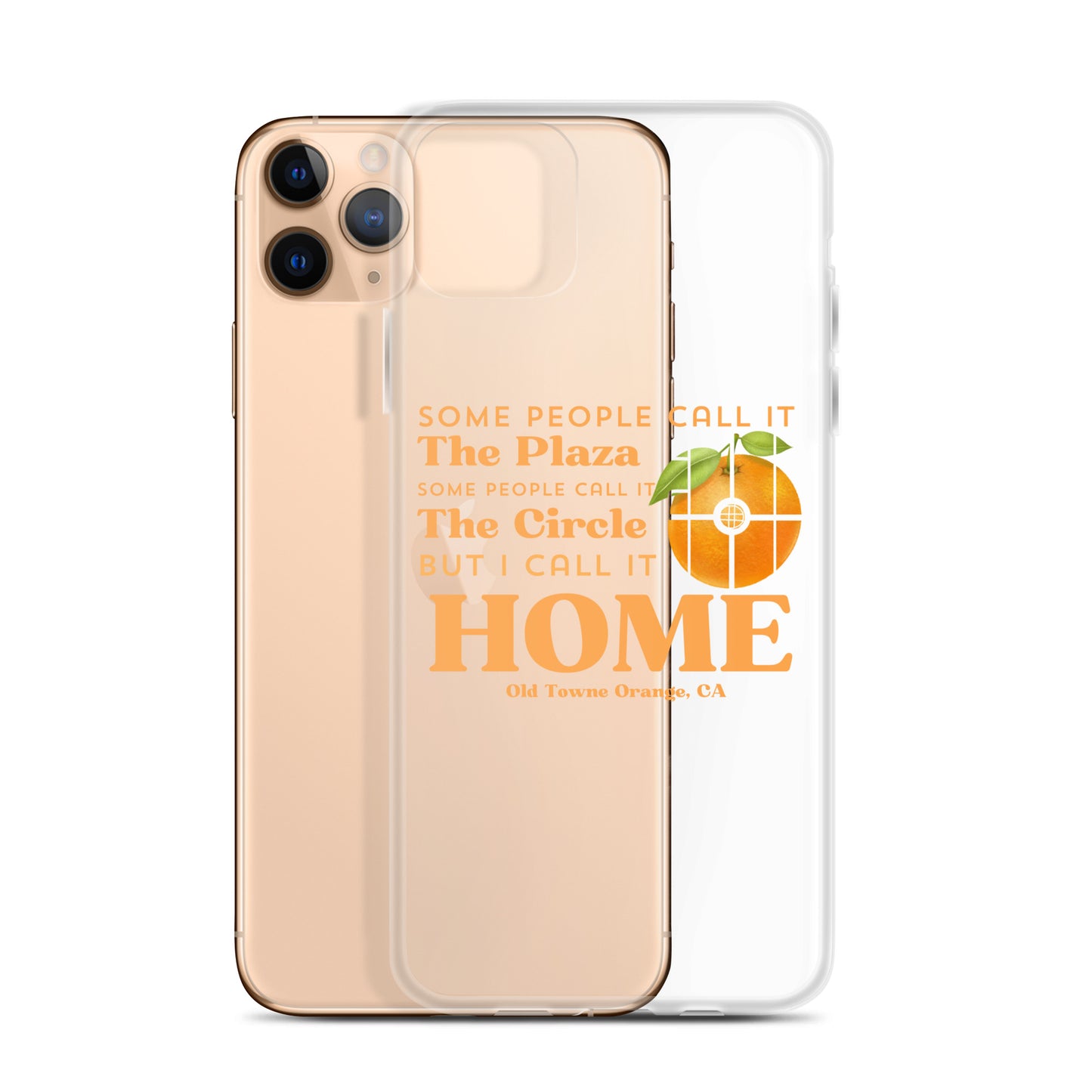 "I call it HOME" Clear Case for iPhone®