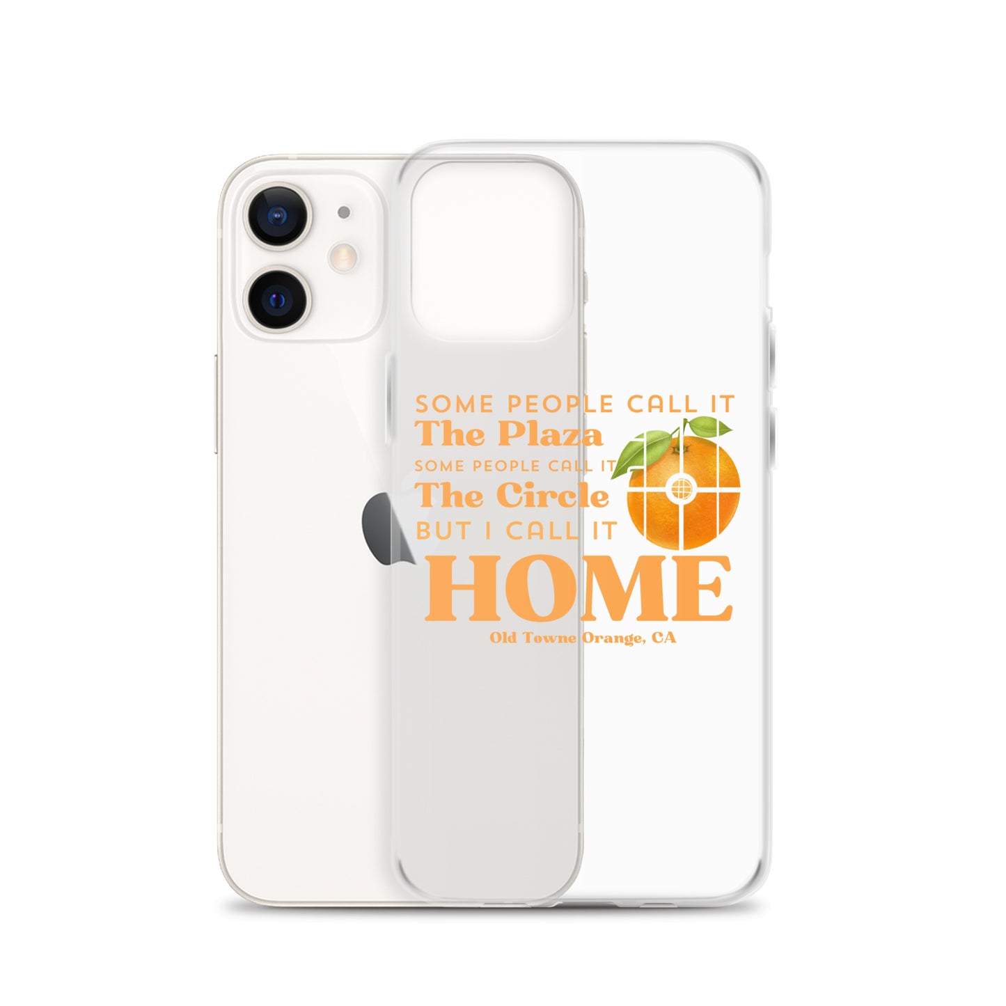 "I call it HOME" Clear Case for iPhone®