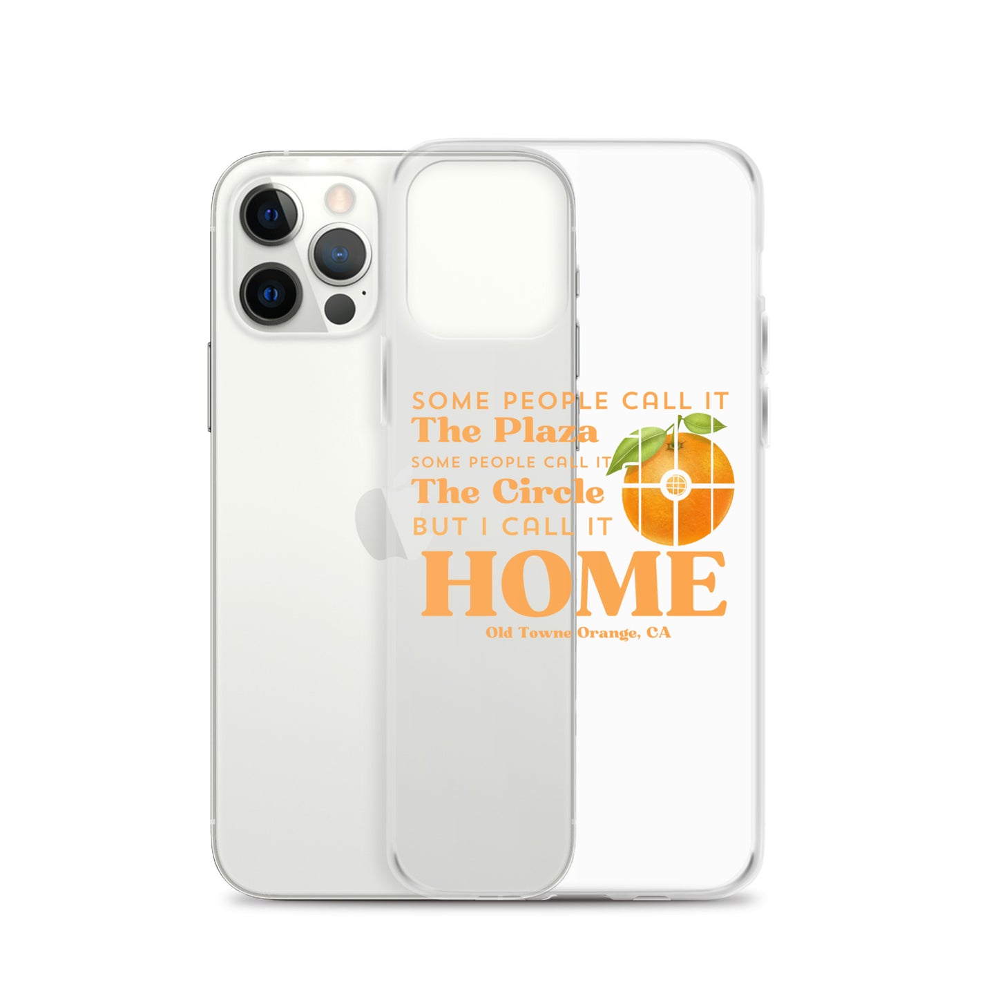 "I call it HOME" Clear Case for iPhone®