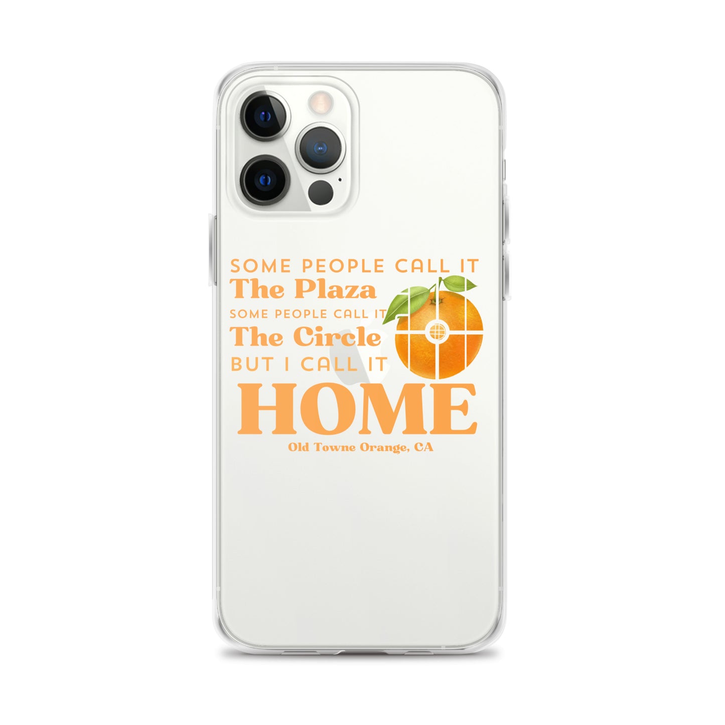 "I call it HOME" Clear Case for iPhone®
