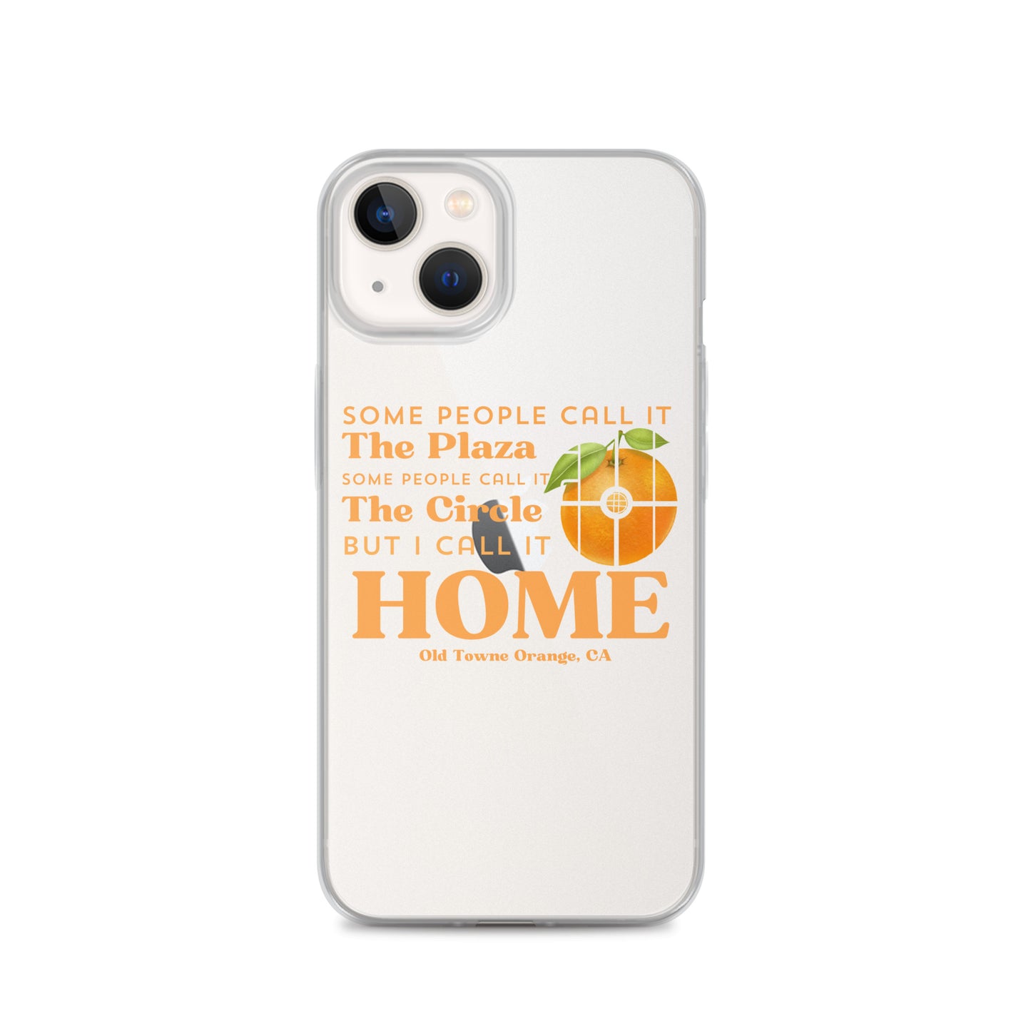 "I call it HOME" Clear Case for iPhone®