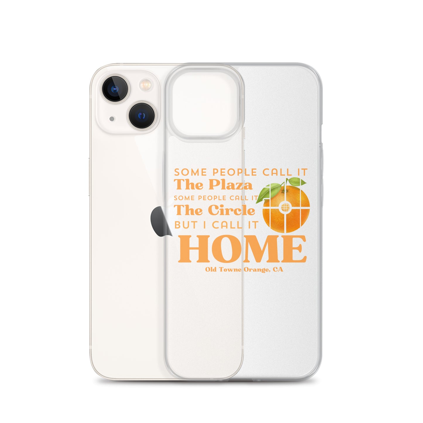 "I call it HOME" Clear Case for iPhone®