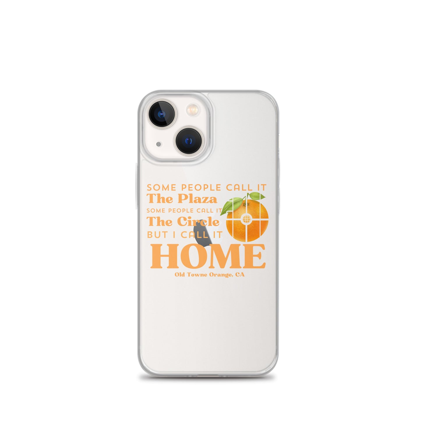 "I call it HOME" Clear Case for iPhone®