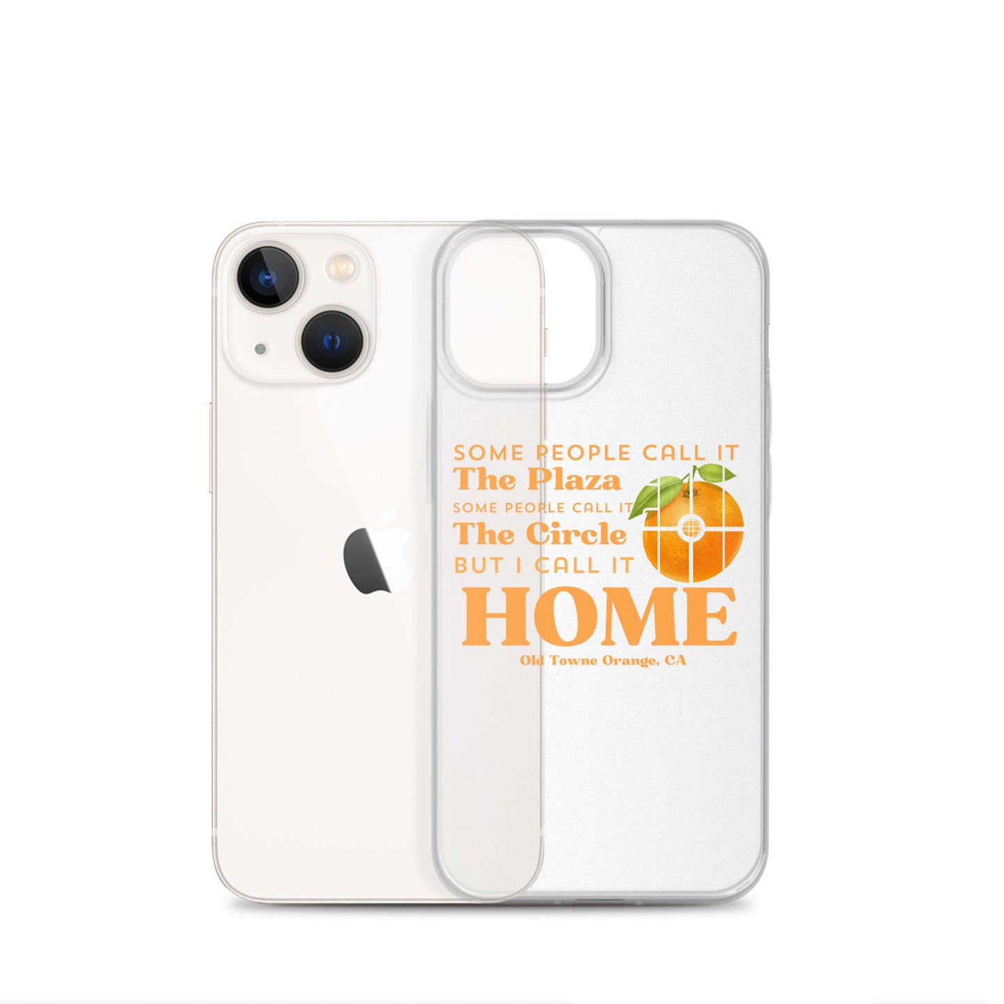 "I call it HOME" Clear Case for iPhone®