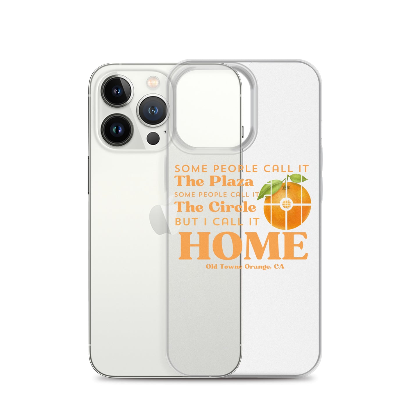 "I call it HOME" Clear Case for iPhone®