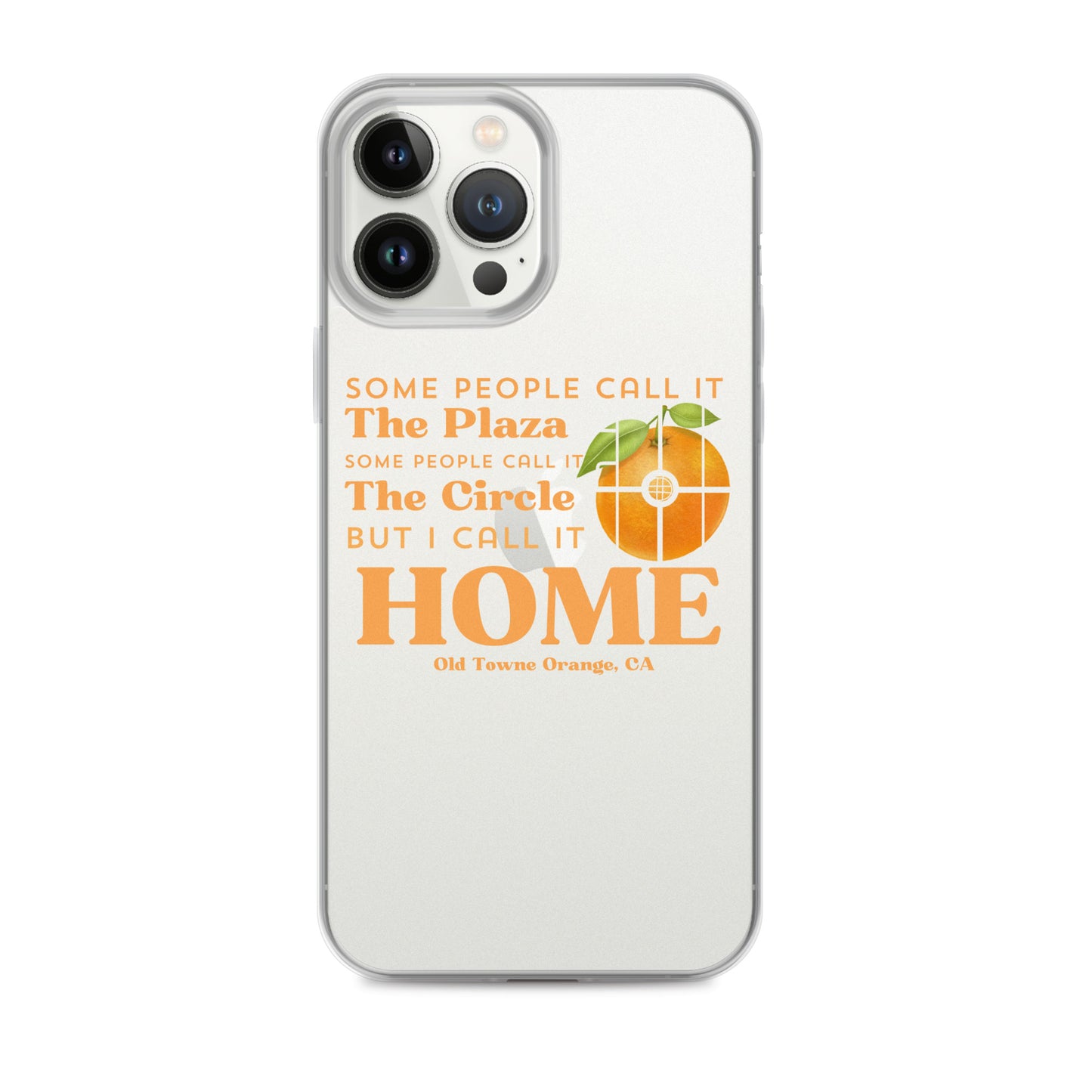 "I call it HOME" Clear Case for iPhone®