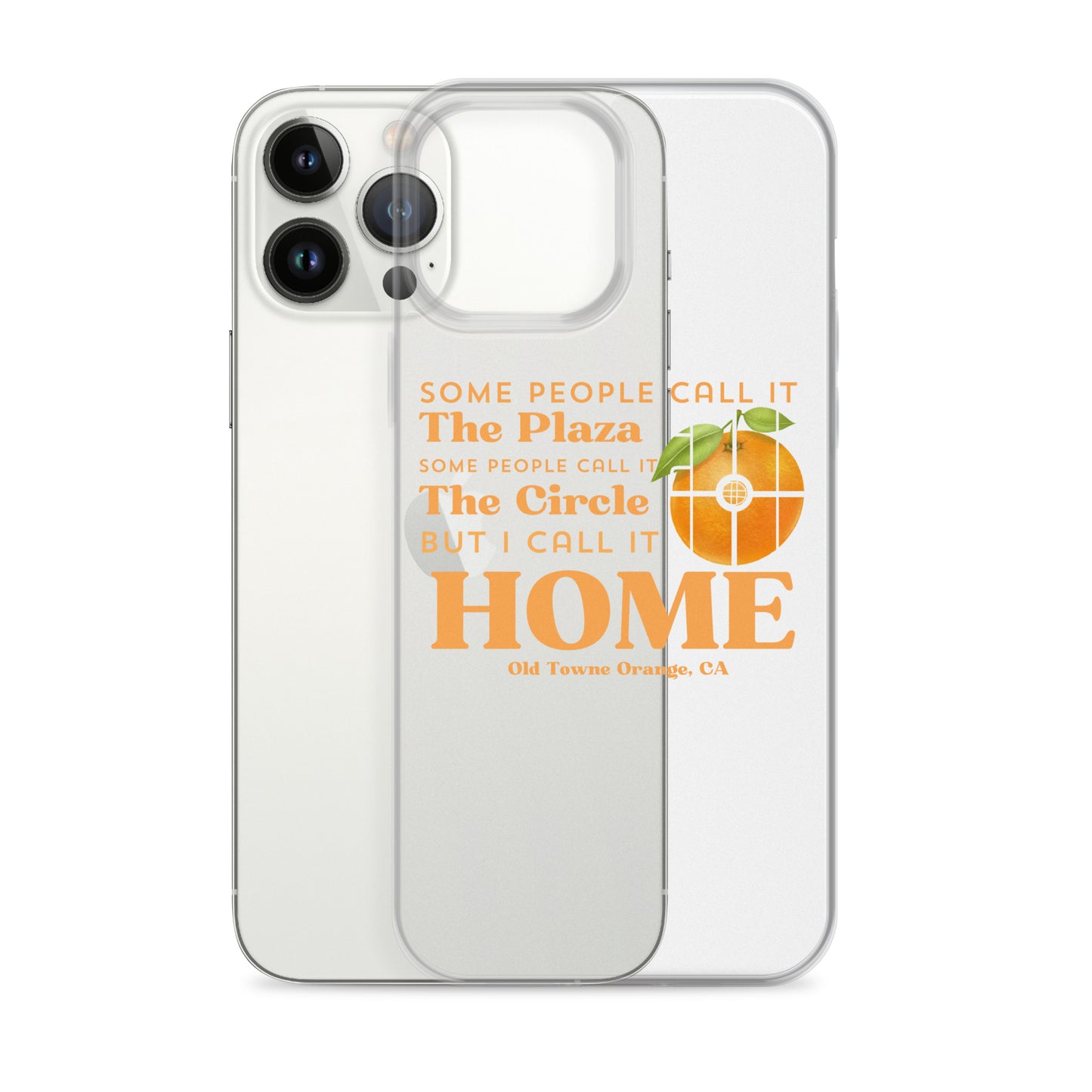 "I call it HOME" Clear Case for iPhone®