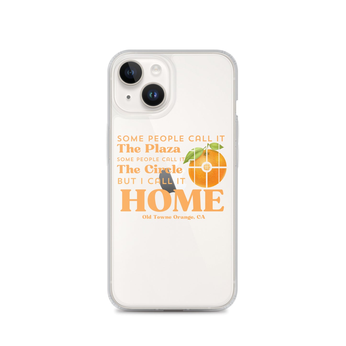 "I call it HOME" Clear Case for iPhone®