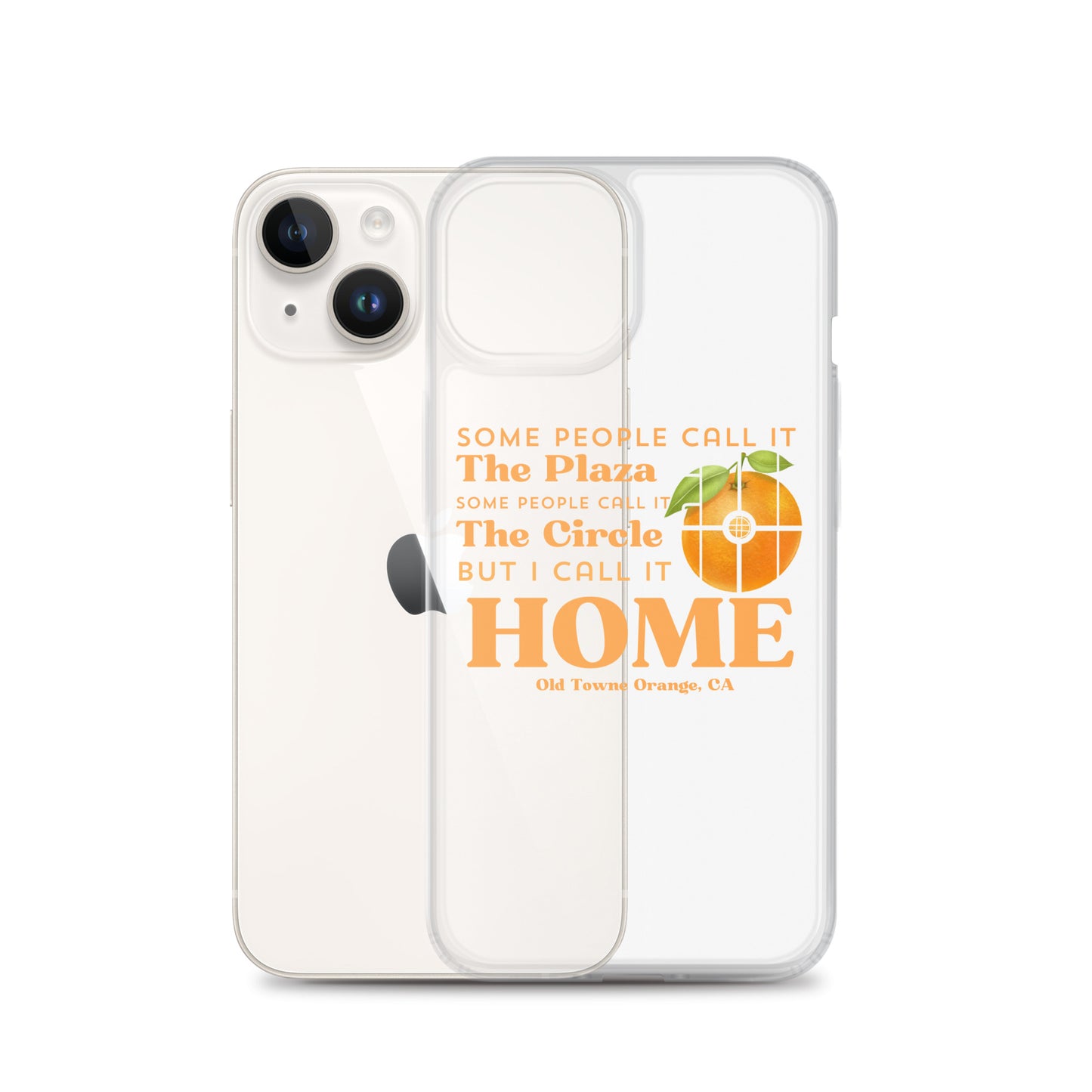 "I call it HOME" Clear Case for iPhone®
