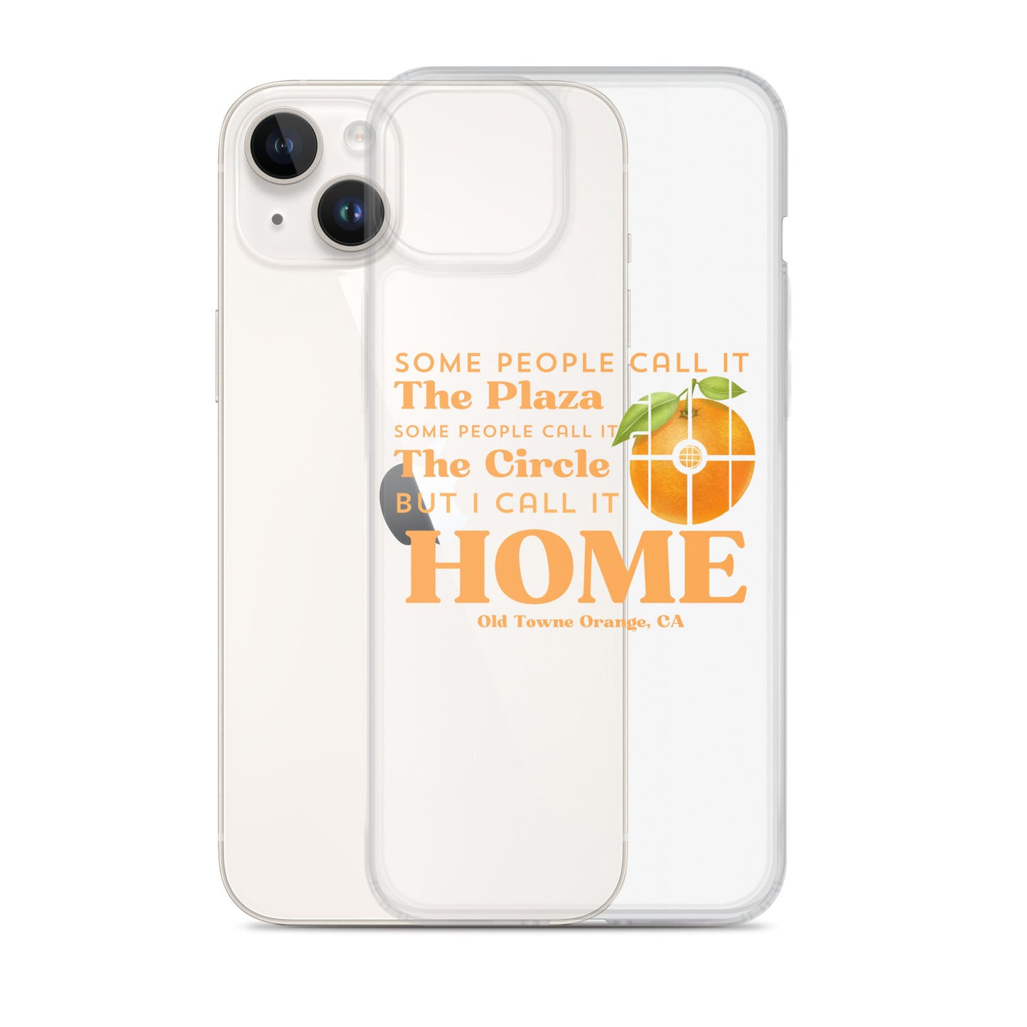 "I call it HOME" Clear Case for iPhone®