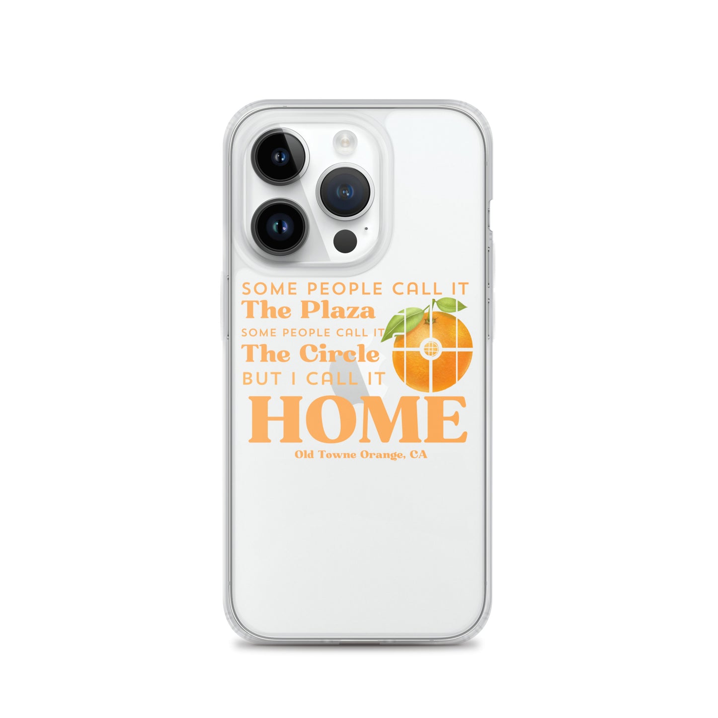 "I call it HOME" Clear Case for iPhone®