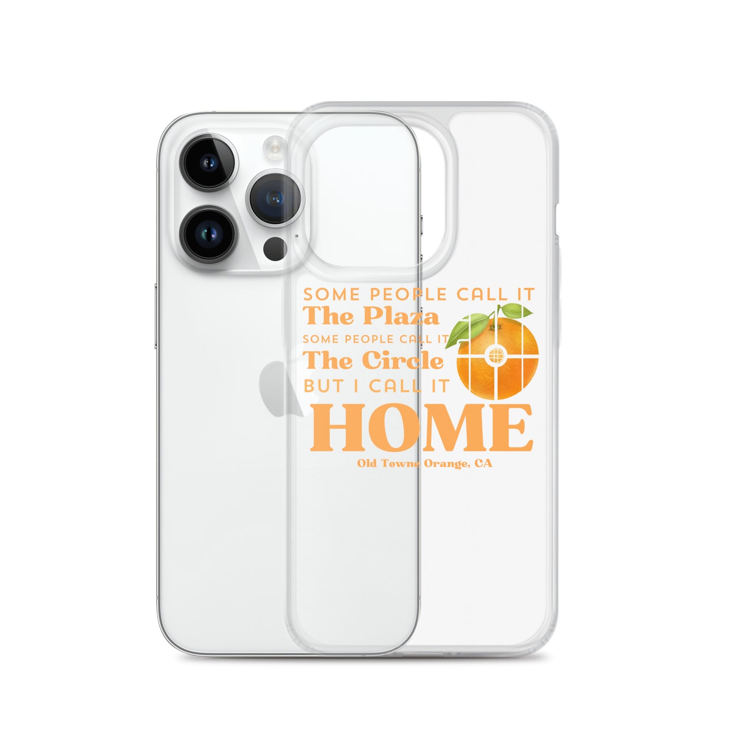 "I call it HOME" Clear Case for iPhone®