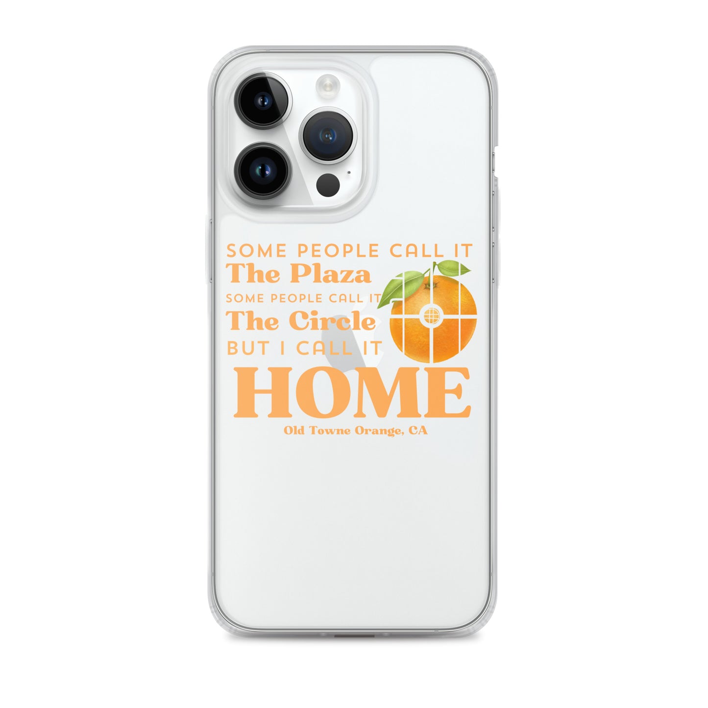 "I call it HOME" Clear Case for iPhone®