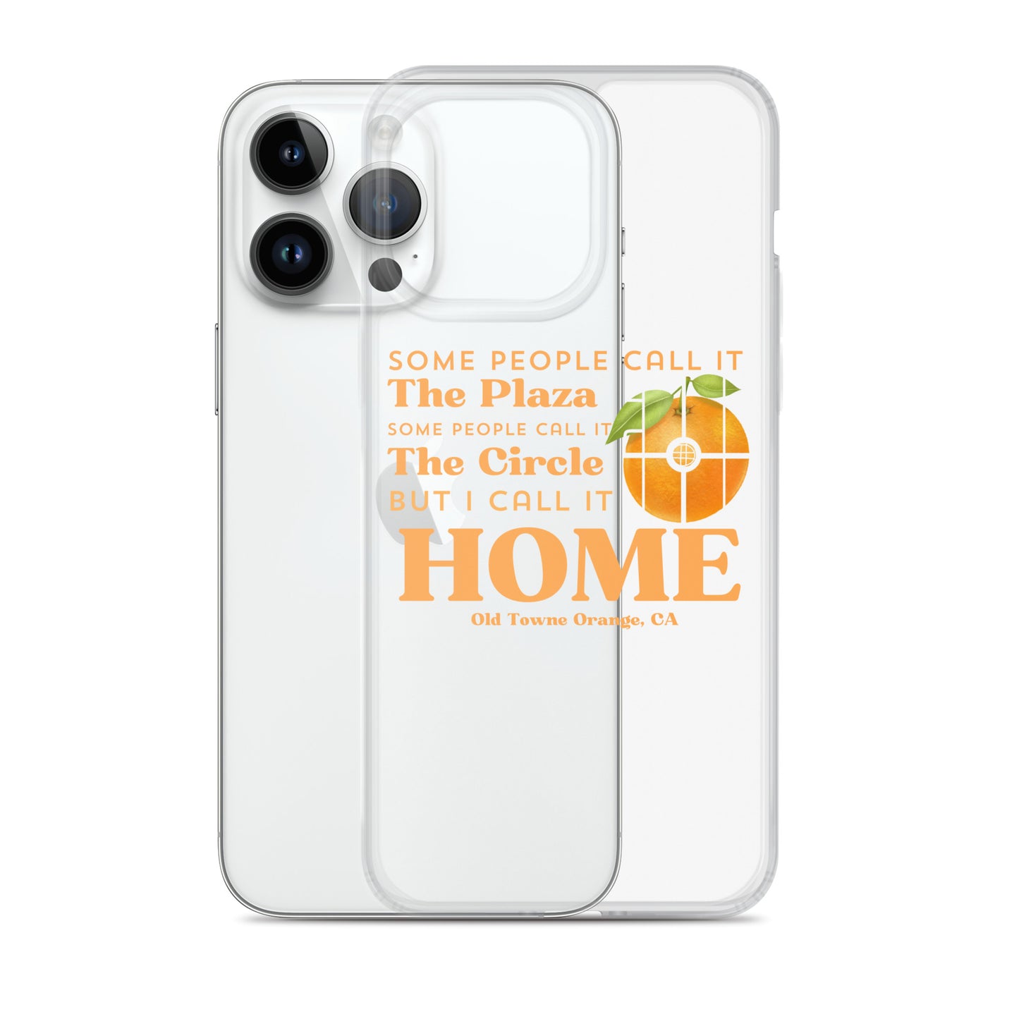 "I call it HOME" Clear Case for iPhone®