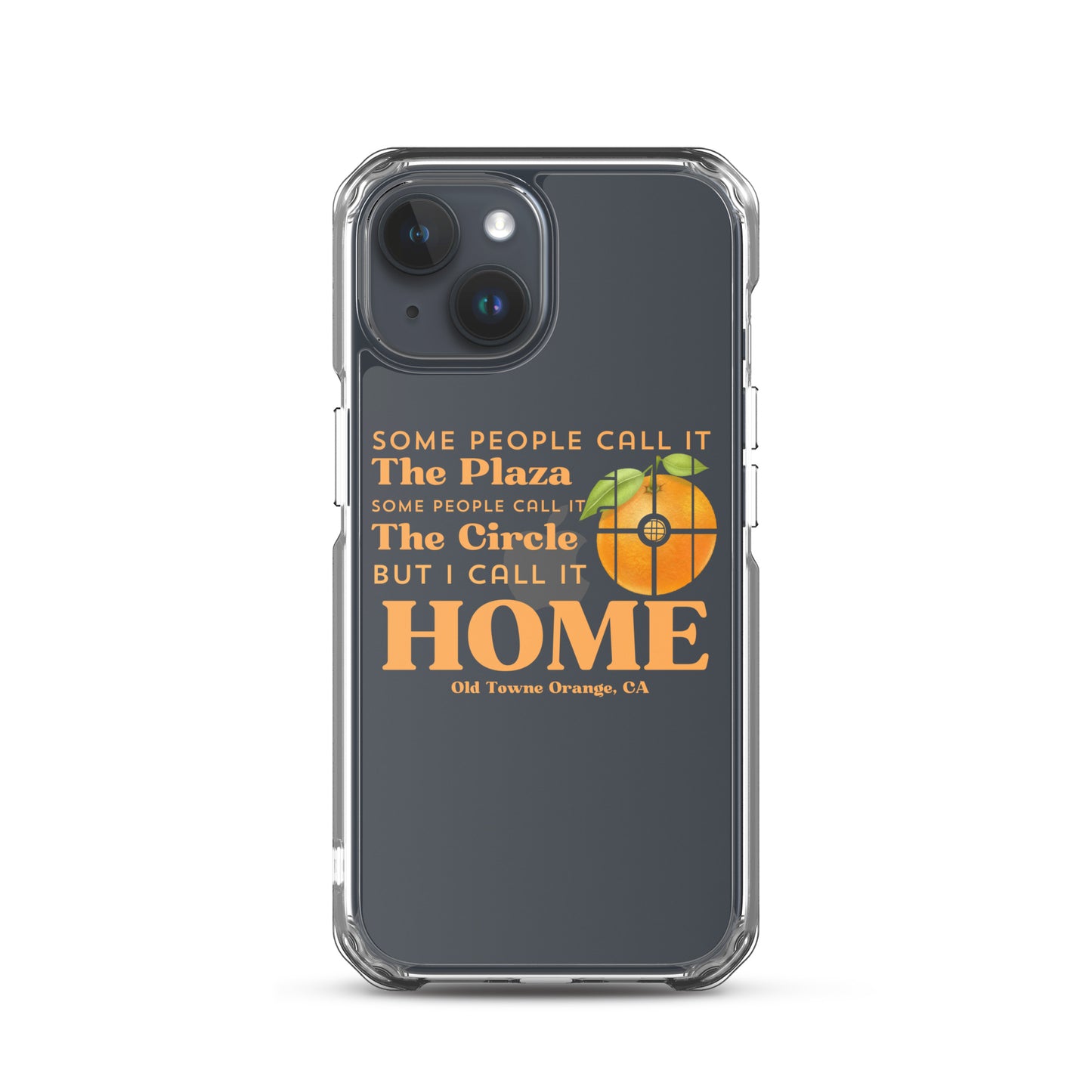 "I call it HOME" Clear Case for iPhone®