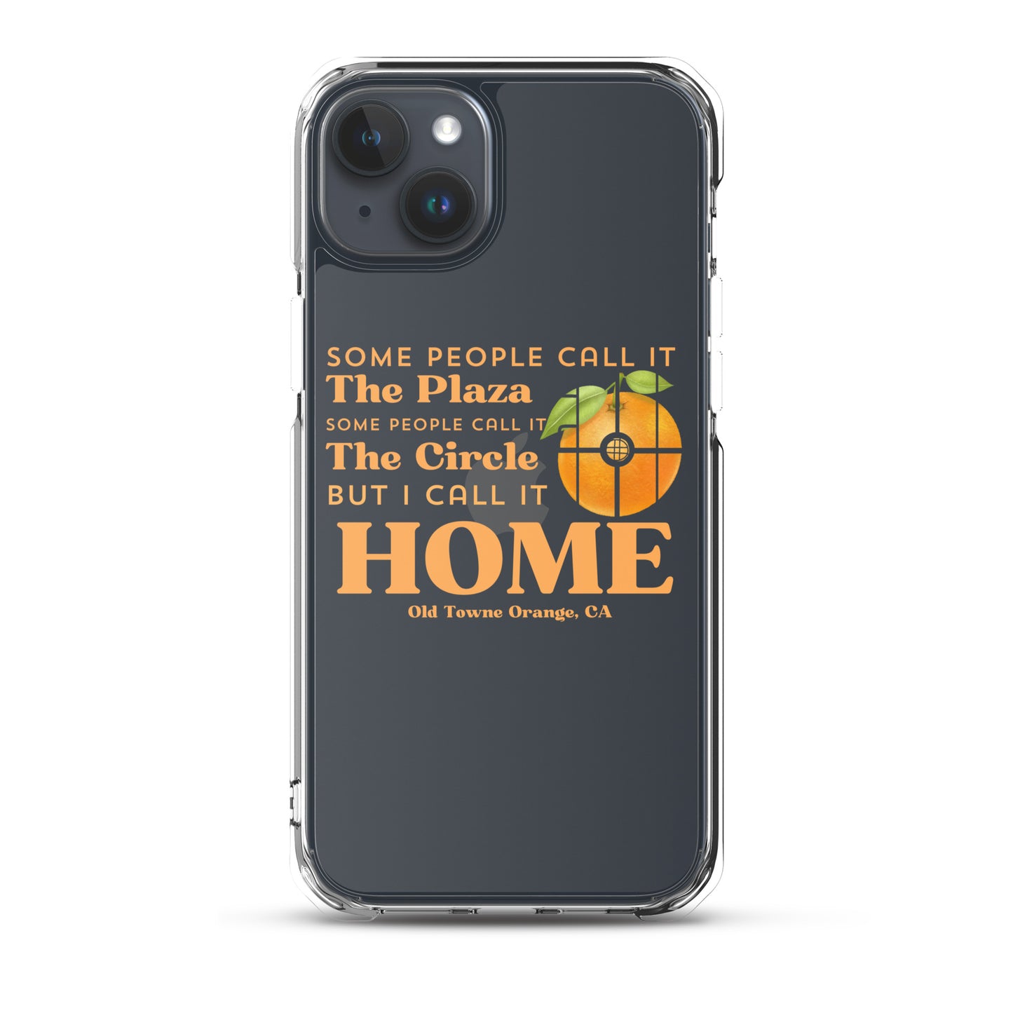 "I call it HOME" Clear Case for iPhone®