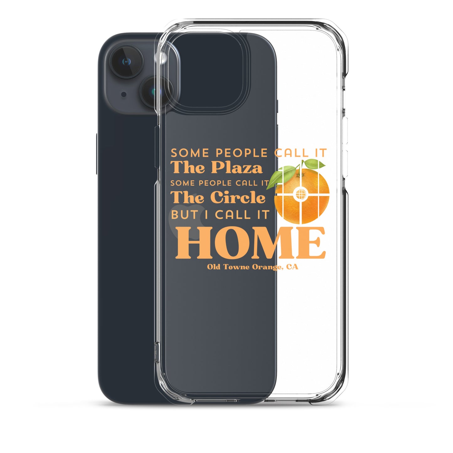 "I call it HOME" Clear Case for iPhone®