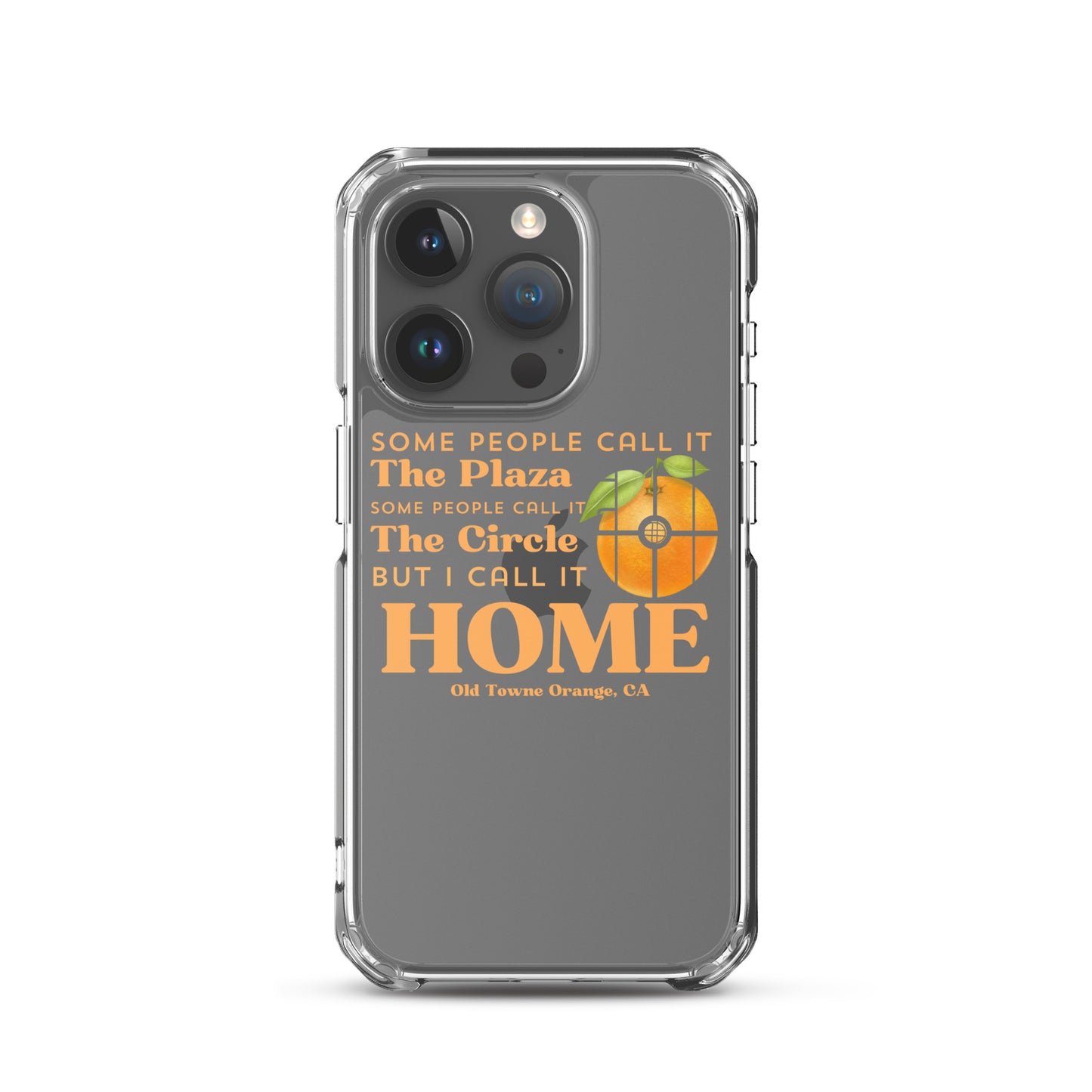 "I call it HOME" Clear Case for iPhone®