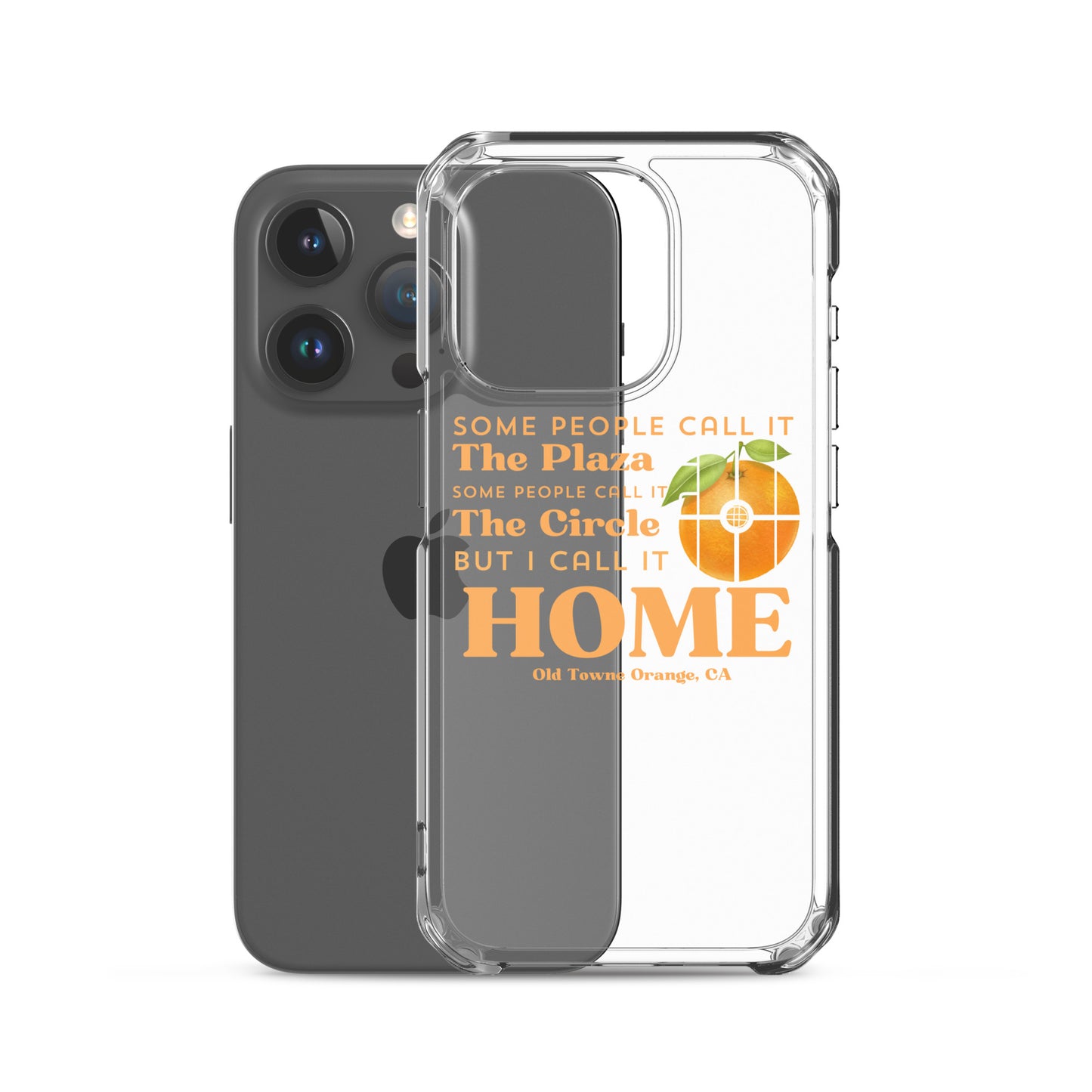 "I call it HOME" Clear Case for iPhone®
