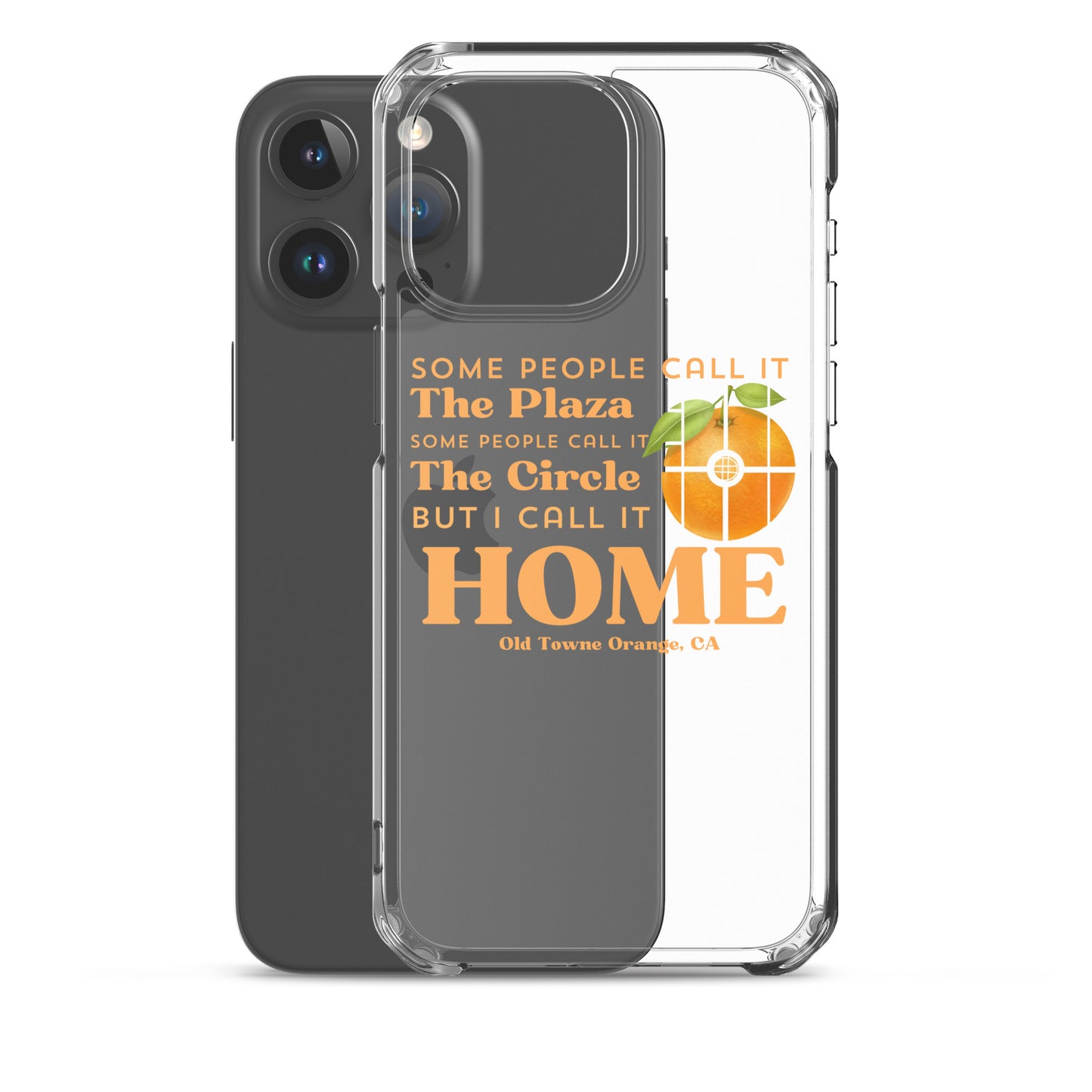 "I call it HOME" Clear Case for iPhone®