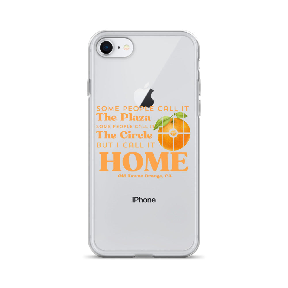 "I call it HOME" Clear Case for iPhone®