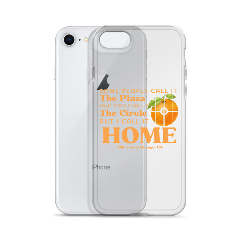 "I call it HOME" Clear Case for iPhone®