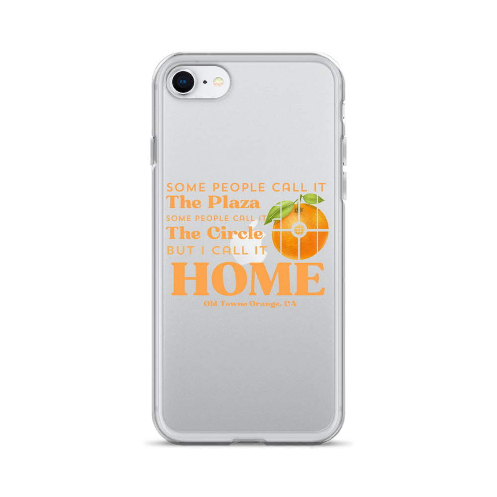 "I call it HOME" Clear Case for iPhone®
