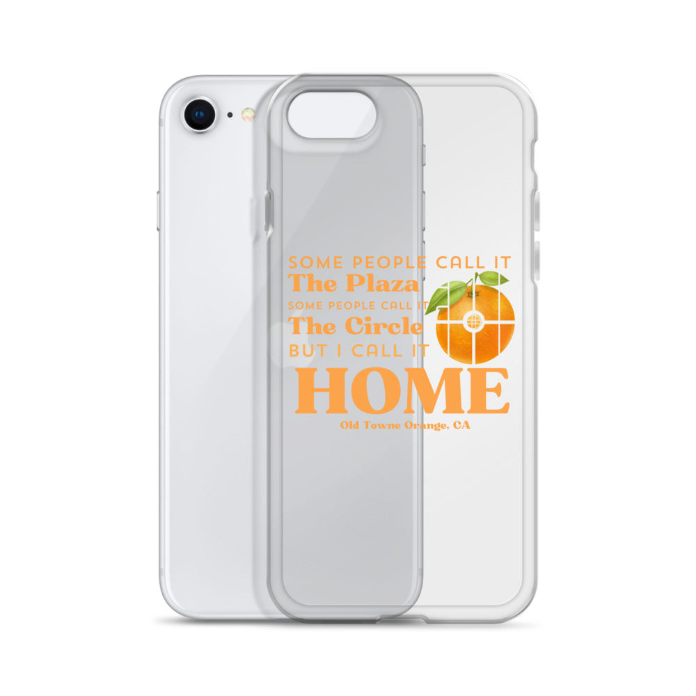 "I call it HOME" Clear Case for iPhone®