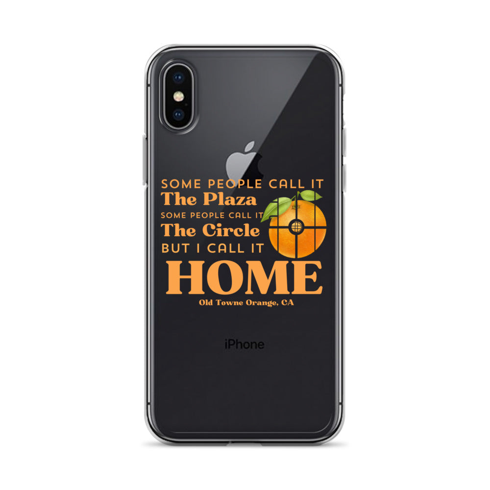 "I call it HOME" Clear Case for iPhone®