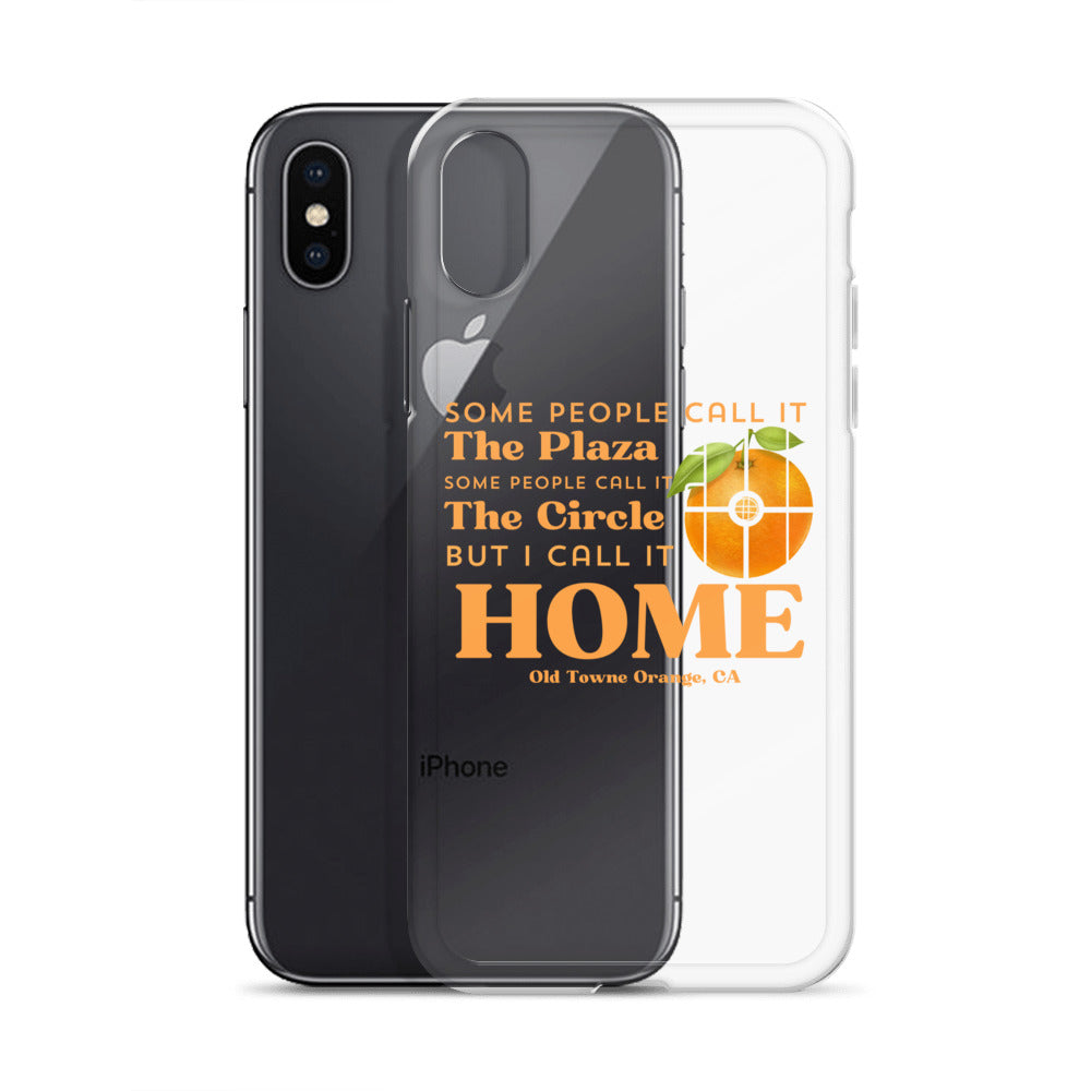 "I call it HOME" Clear Case for iPhone®