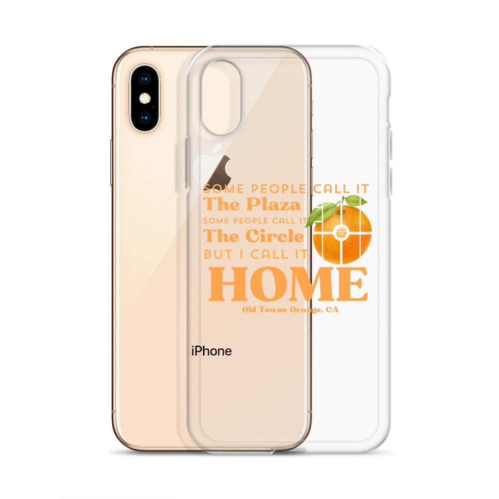 "I call it HOME" Clear Case for iPhone®