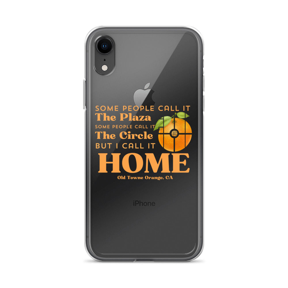 "I call it HOME" Clear Case for iPhone®