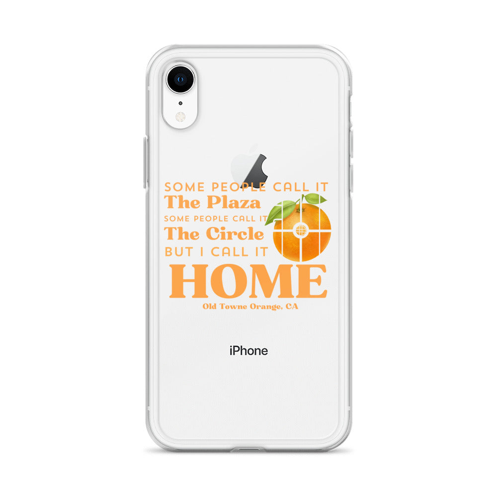 "I call it HOME" Clear Case for iPhone®