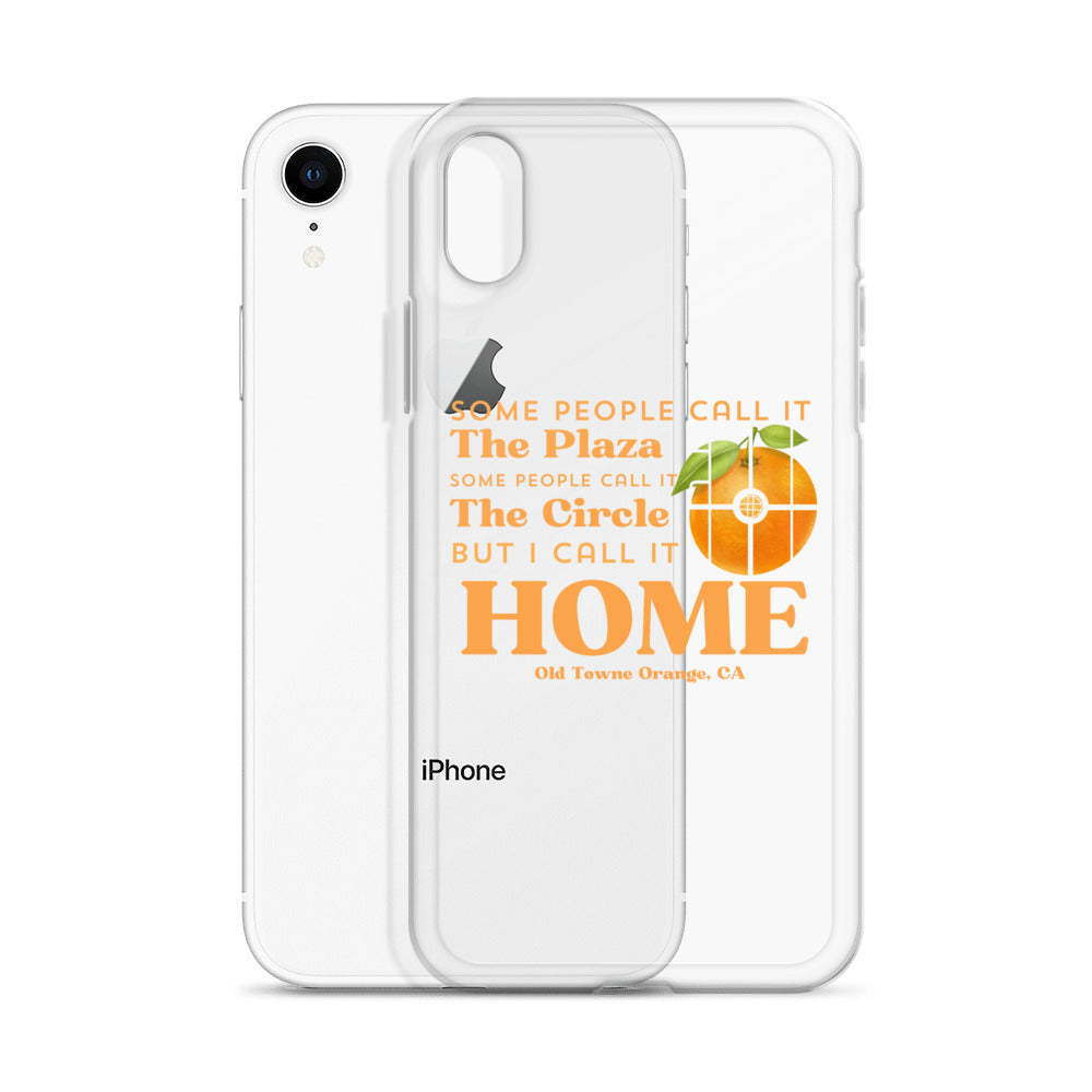 "I call it HOME" Clear Case for iPhone®