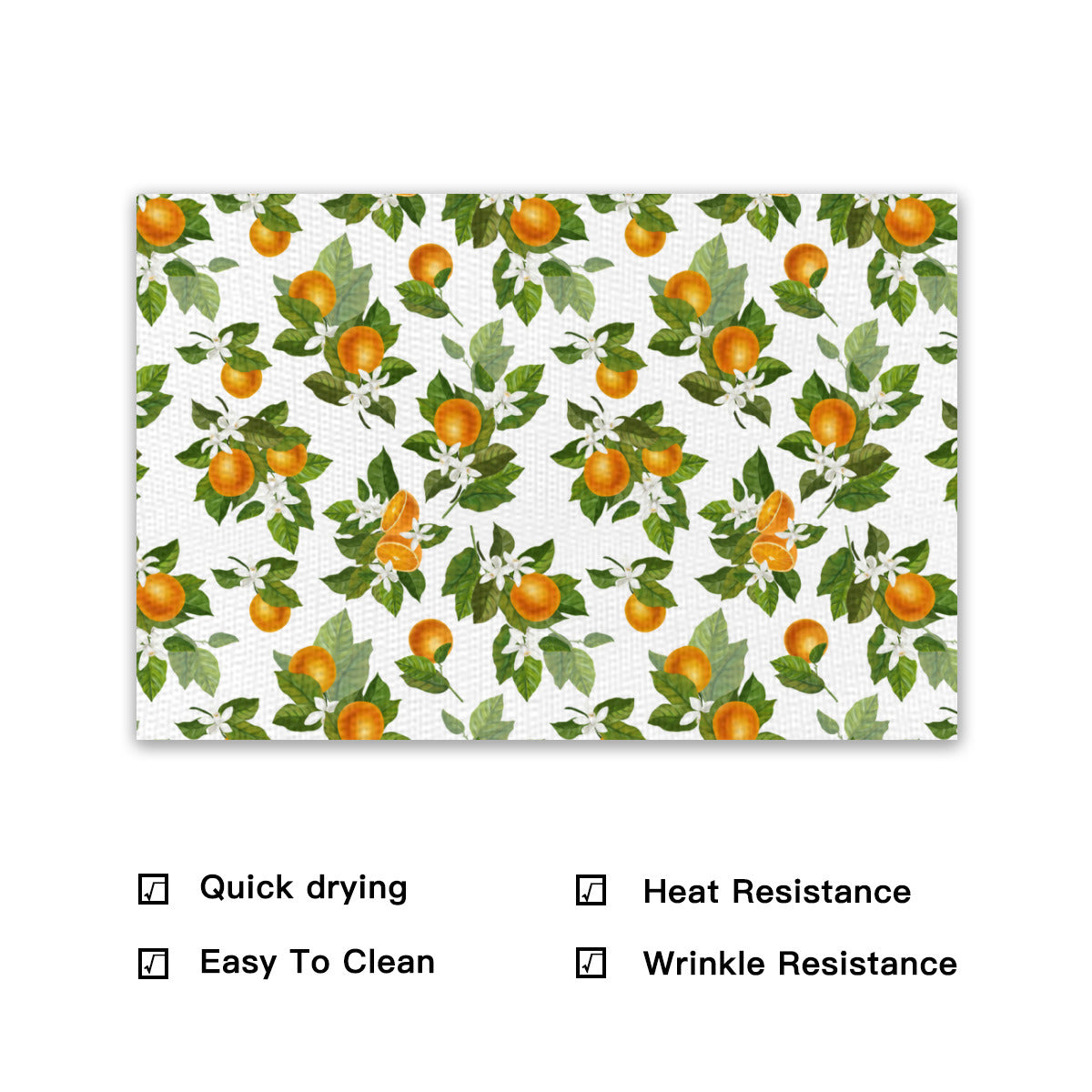 Simply Oranges Placemat (4 pieces)