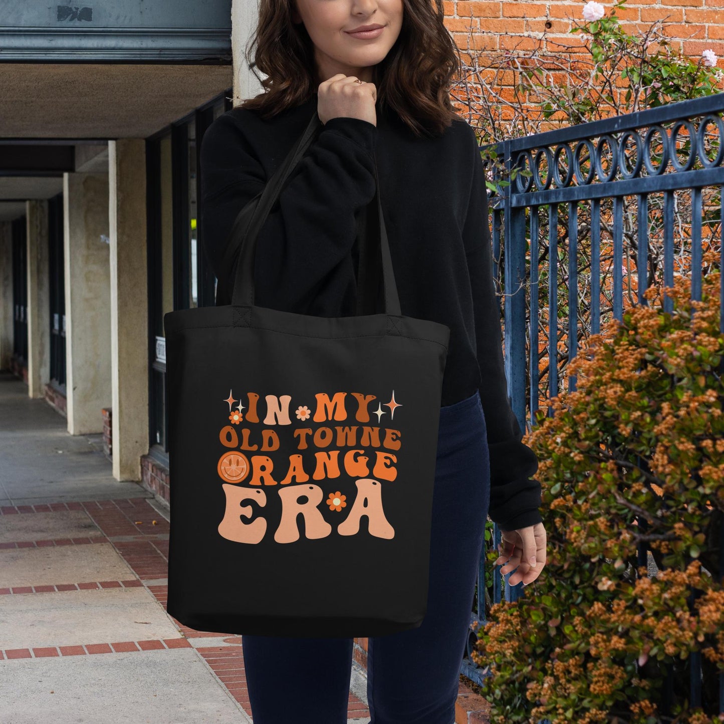 "In My Old Towne Orange Era" Eco Tote Bag