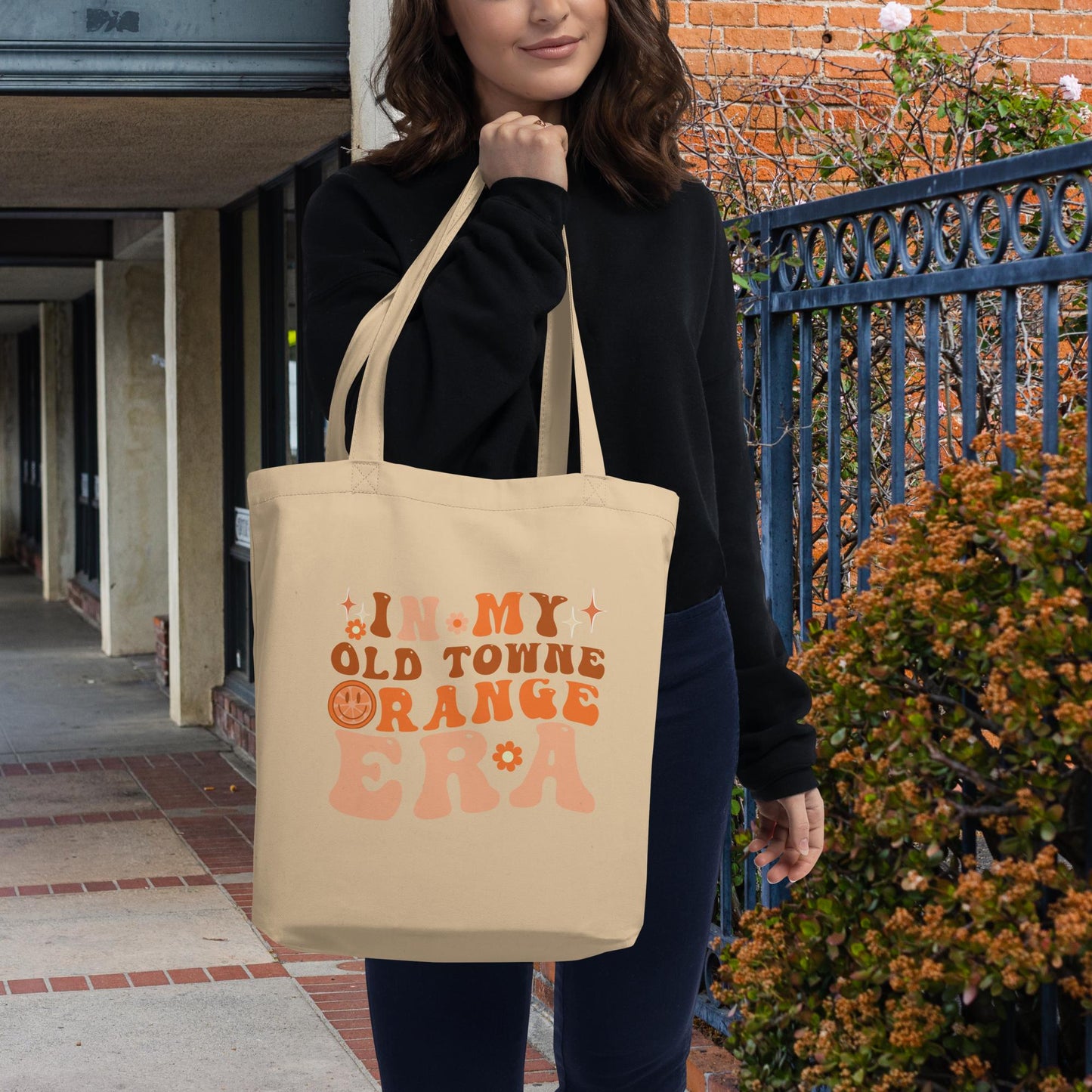 "In My Old Towne Orange Era" Eco Tote Bag
