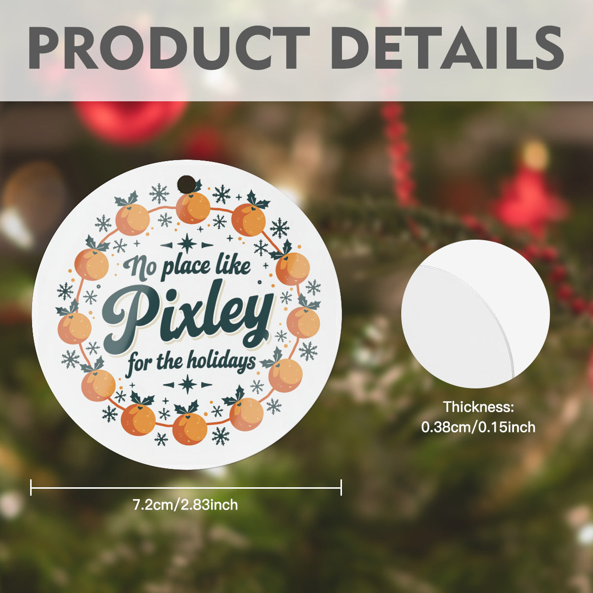 Pixley Ornament