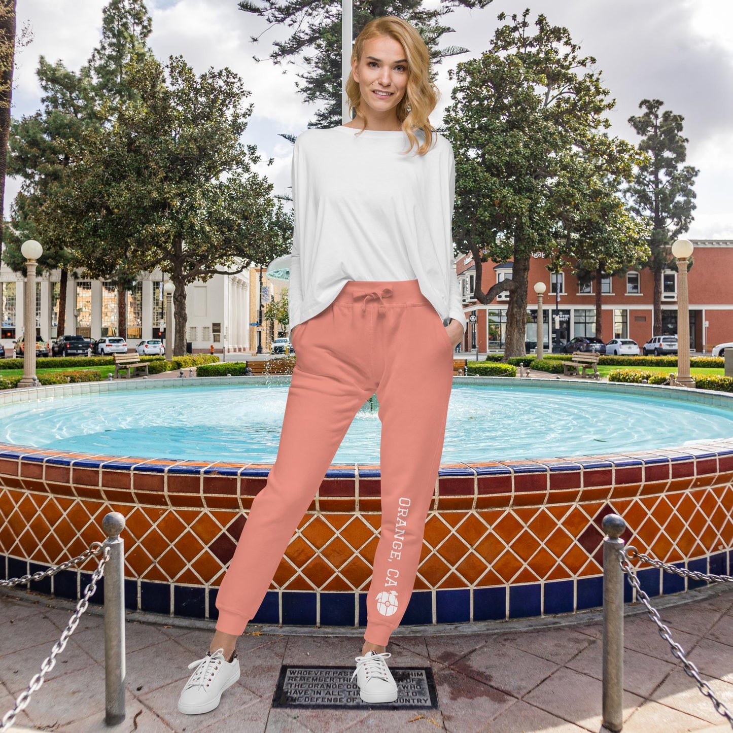 Orange, CA fleece sweatpants