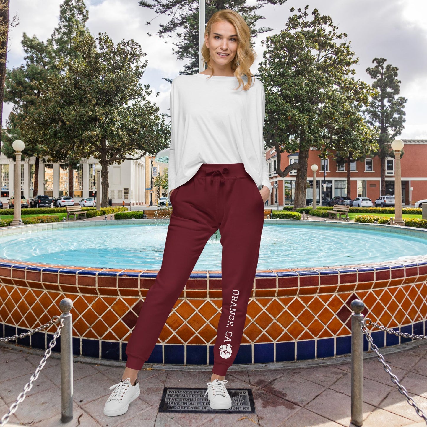 Orange, CA fleece sweatpants