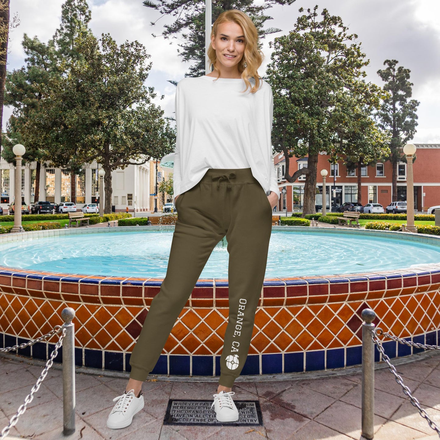 Orange, CA fleece sweatpants