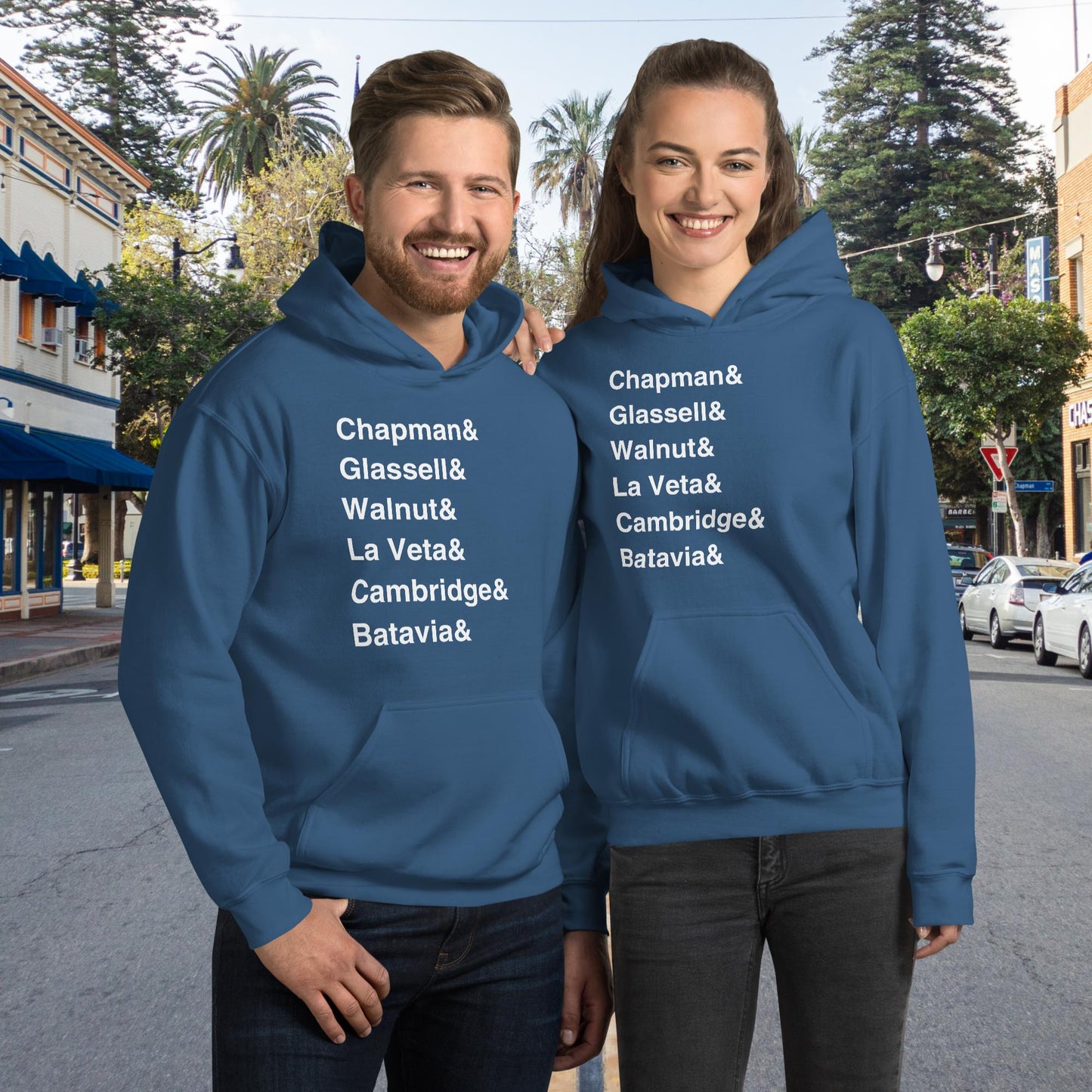 Old Towne Streets Unisex Hoodie