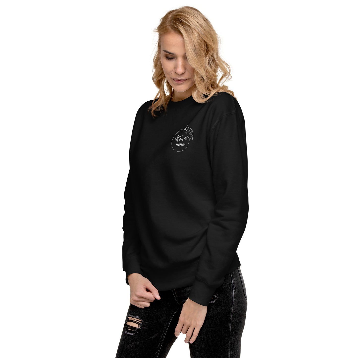 Old Towne Mama Embroidered Premium Sweatshirt