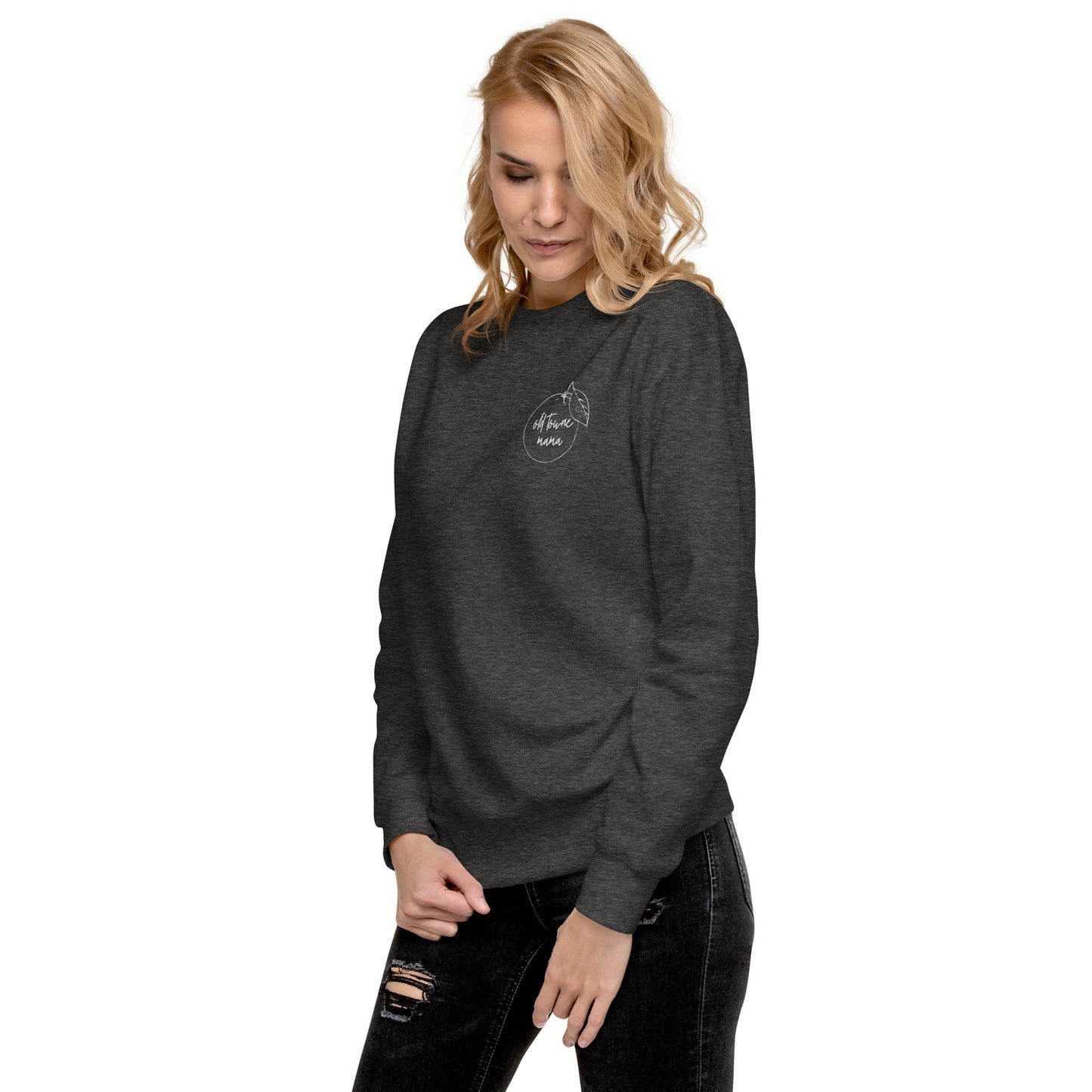 Old Towne Mama Embroidered Premium Sweatshirt