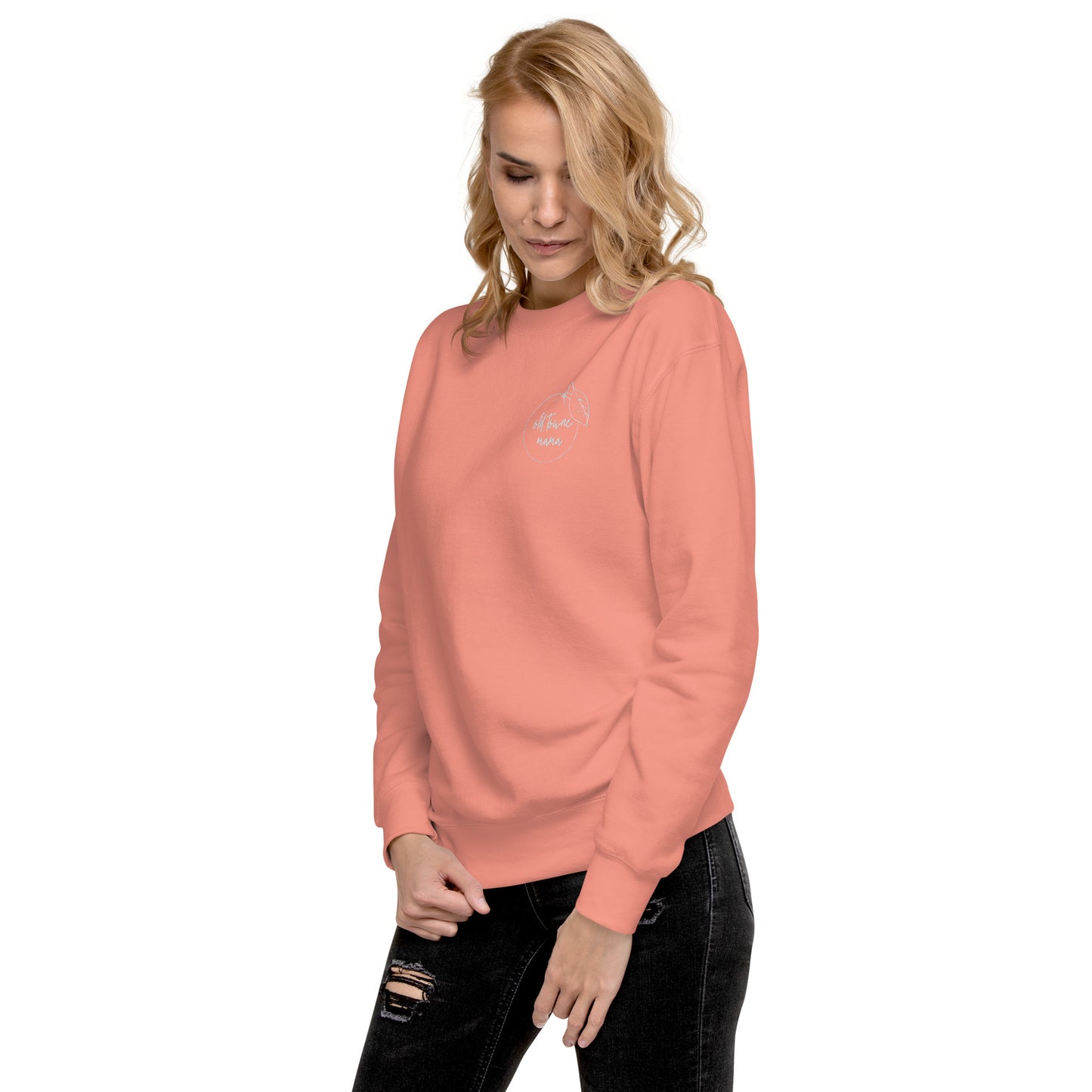 Old Towne Mama Embroidered Premium Sweatshirt