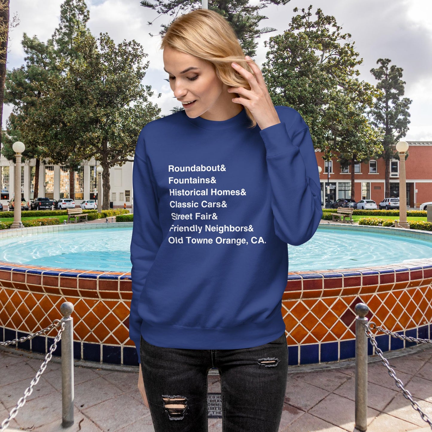 Old Towne Orange List Unisex Premium Sweatshirt