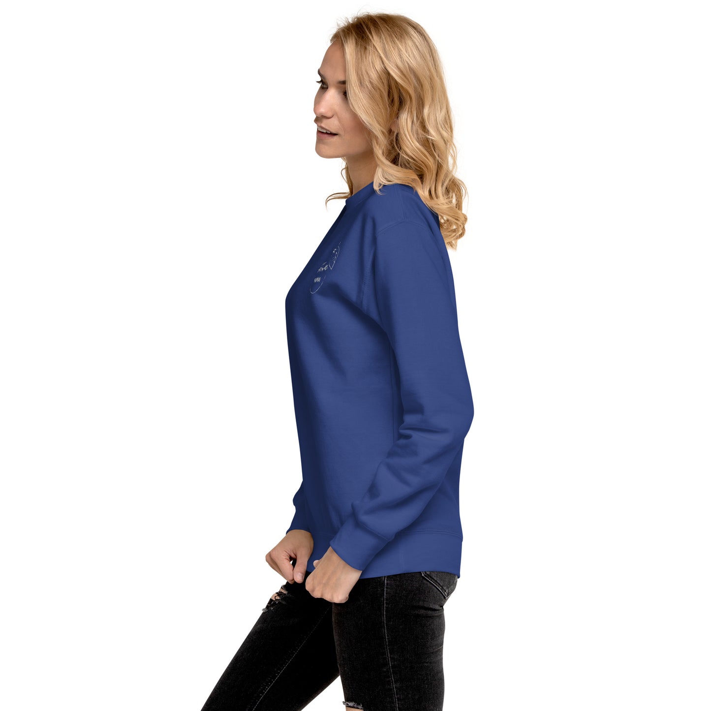 Old Towne Mama Embroidered Premium Sweatshirt